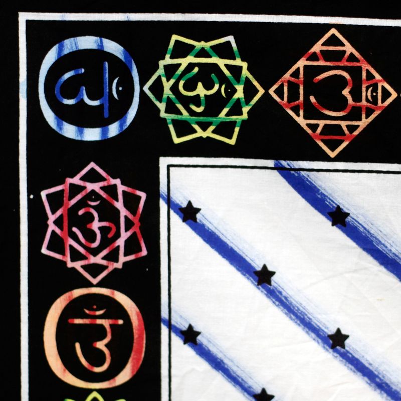 Tenture Murale Coton - Chakra Bouddha