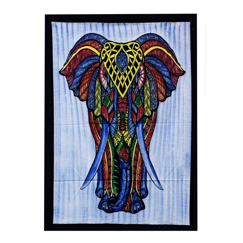 Tenture Murale Coton - Élephant