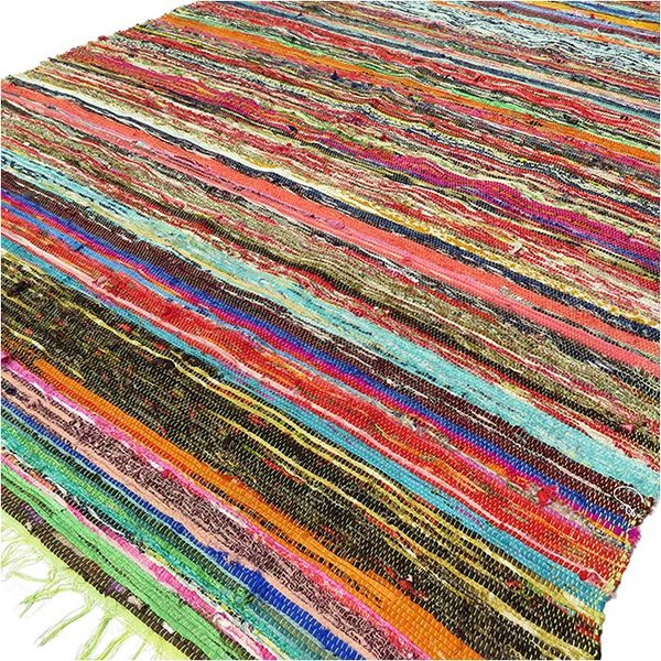 Tapis Tissés à la Main - 150 x 90cm - Vert