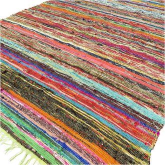 Tapis Tissés à la Main - 150 x 90cm - Vert