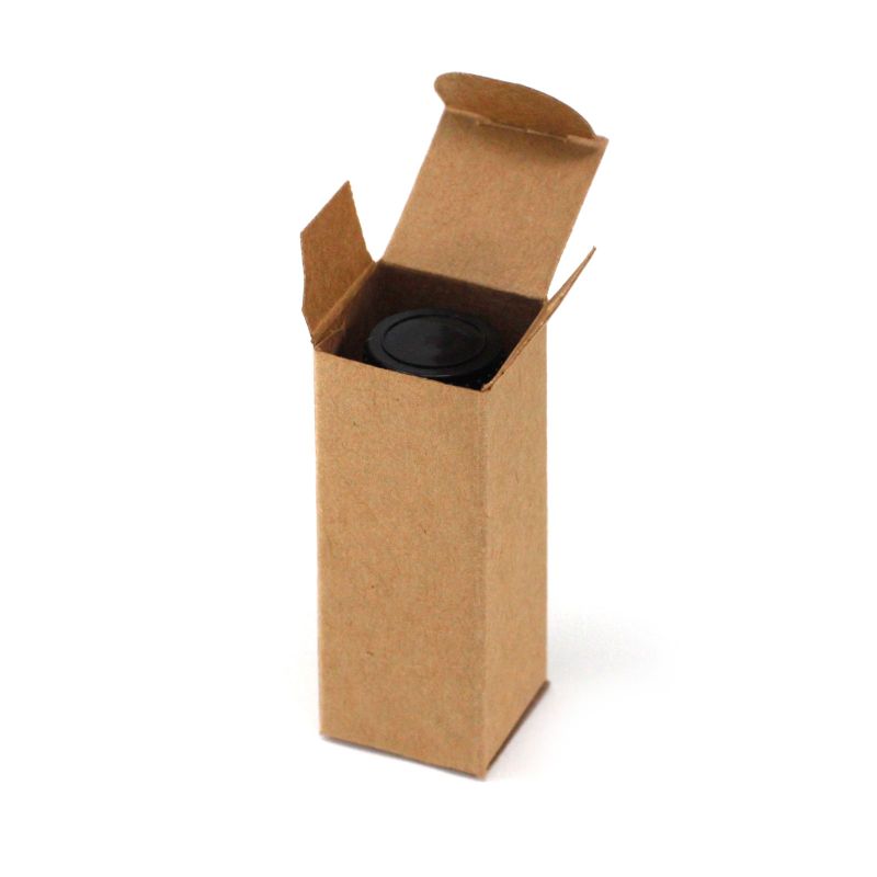 Boîtes Kraft  Flacon 10ml  - Marron