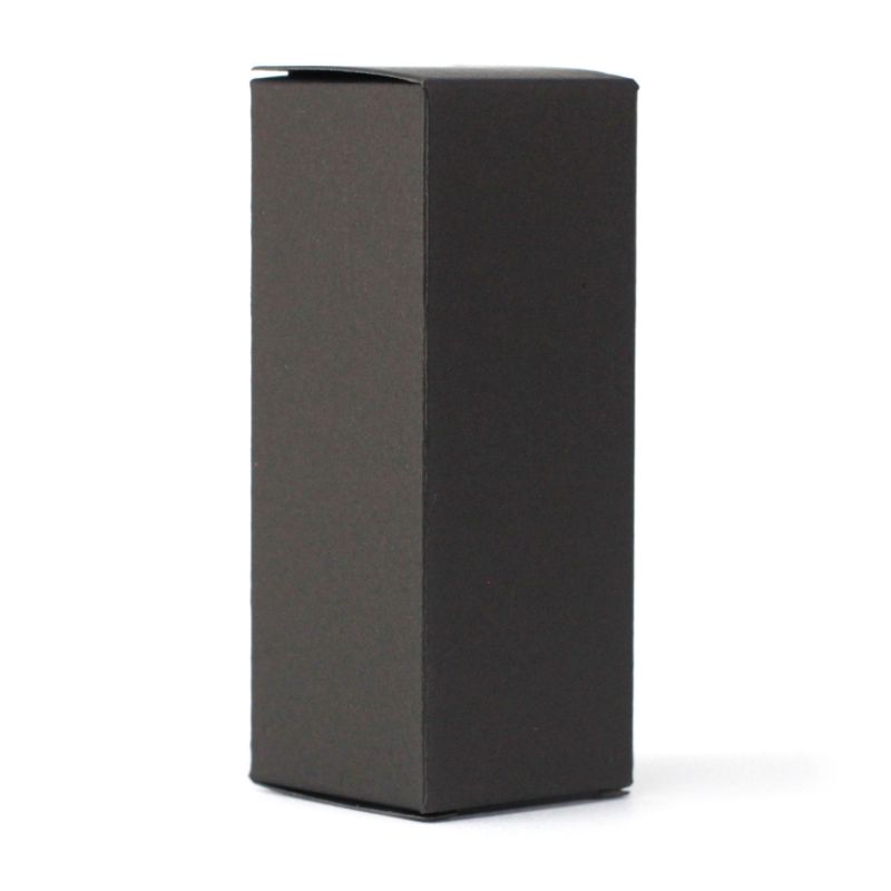 Boîtes Kraft  Flacon 50ml - Noir