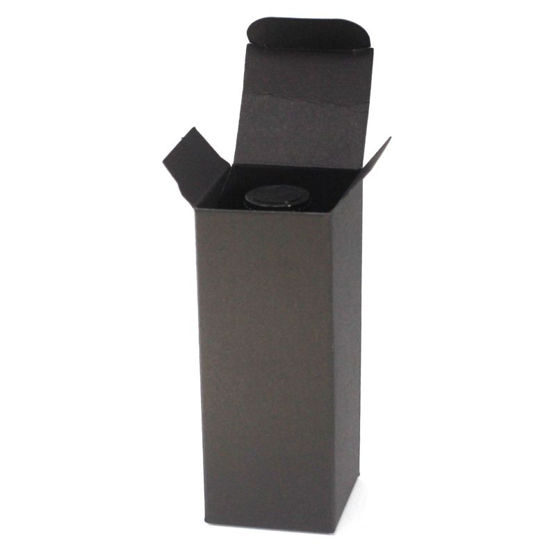 Boîtes Kraft  Flacon 50ml - Noir