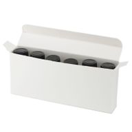 Boîtes Kraft 6 Flacons 10ml- Blanc