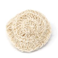 Gants Exfoliants Sisal - Coussin Circulaire Exfoliant Doux