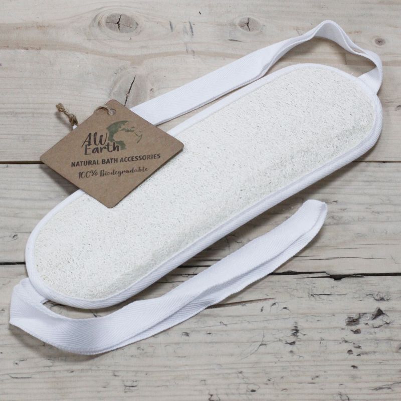 Exfoliant Corporel Loofah Naturel - Dos Double Face