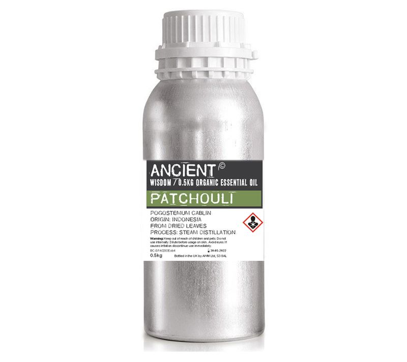 Huile Essentielle de Patchouli Bio 0.5kg