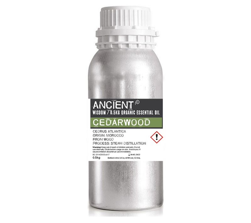 Huile essentielle biologique de Cèdre Atlas 0,5 kg