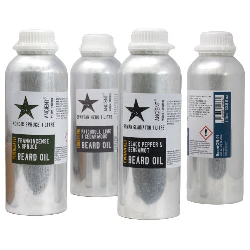 Huile Barbe 1 Litre - Hero spartiate - Adouci !
