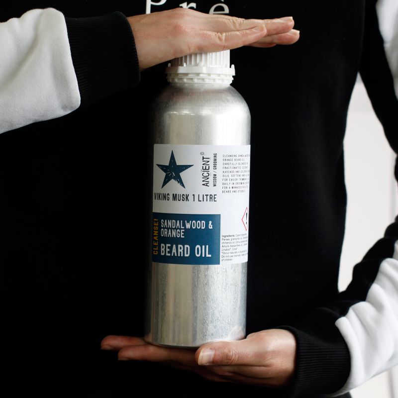 Huile Barbe 1 Litre - Hero spartiate - Adouci !