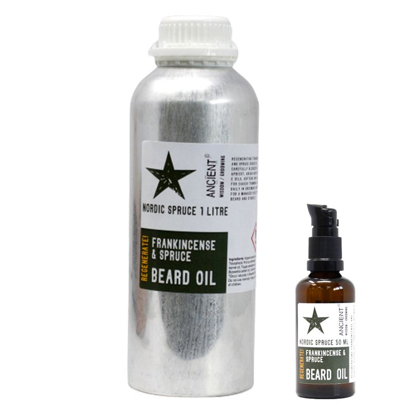 Huile Barbe 1 Litre - Épicéa Nordic - Revitalise !
