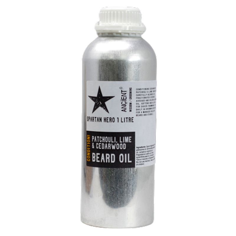 Huile Barbe 1 Litre - Hero spartiate - Adouci !