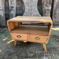 Petit Meuble TV - Deux Tirroirs