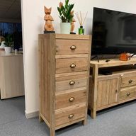 Grand Meuble Bois Recyclé - Cinq Tirroirs