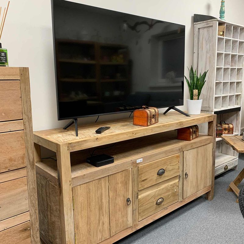 Grand Meuble TV - Bois Recyclé