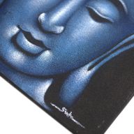 Tableau Bouddha - Finitions Sable Bleu