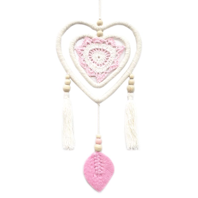 Attrapes-Rêve Multi-Coeurs - Rose Moyen