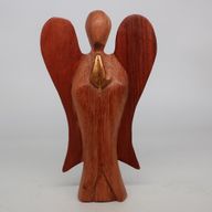 Ange Hati-Hati en Bois - Amitié - 15cm