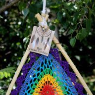 Attrape Rêve de Bali - Pyramide Moyenne Multi