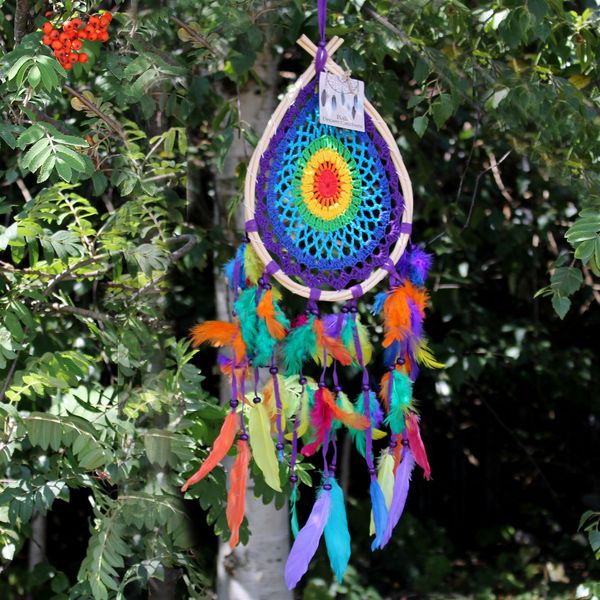 Attrape Rêve de Bali - Goutte Moyenne Multi