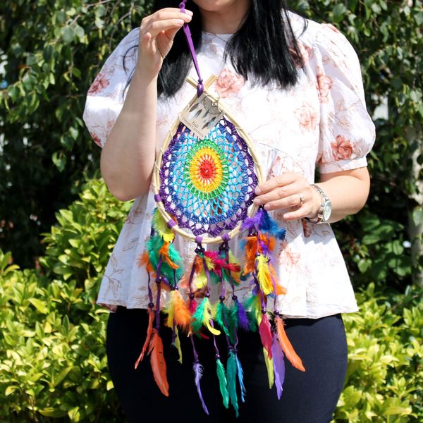 Attrape Rêve de Bali - Goutte Moyenne Multi