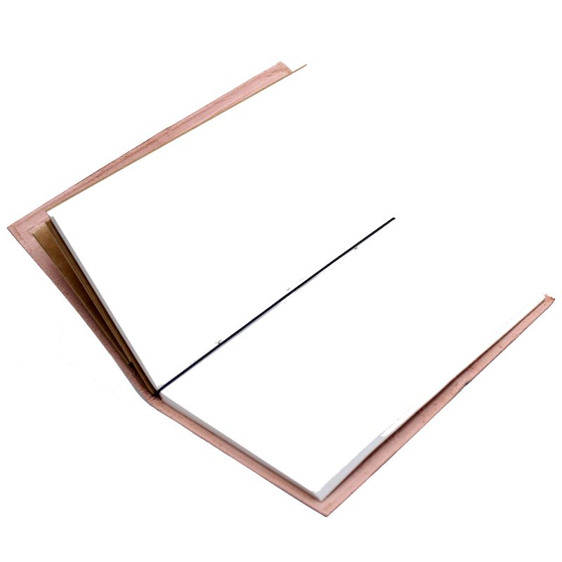 Carnet en Cuir - Bonnes idées et autres rêves - Gris