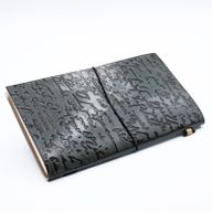 Carnet en Cuir - Choses importantes à faire - Gris
