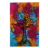 Dessus Lit/Tenture Simple - Arbre d'Hiver