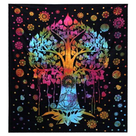 Dessus Lit/Tenture Simple - Arbre Bodhi