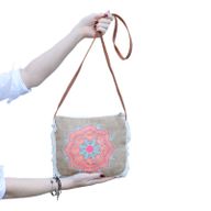 Sac à Franges Imprimé - Hamsa