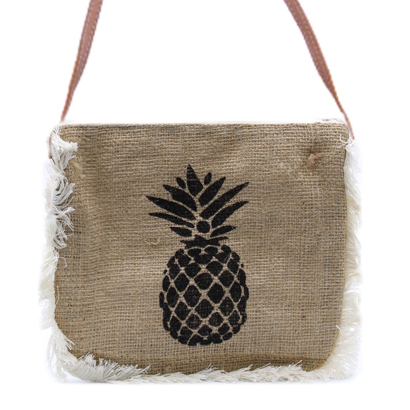 Sac à Franges Imprimé - Ananas