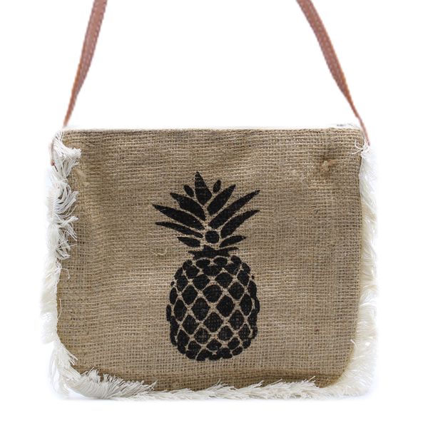 Sac à Franges Imprimé - Ananas