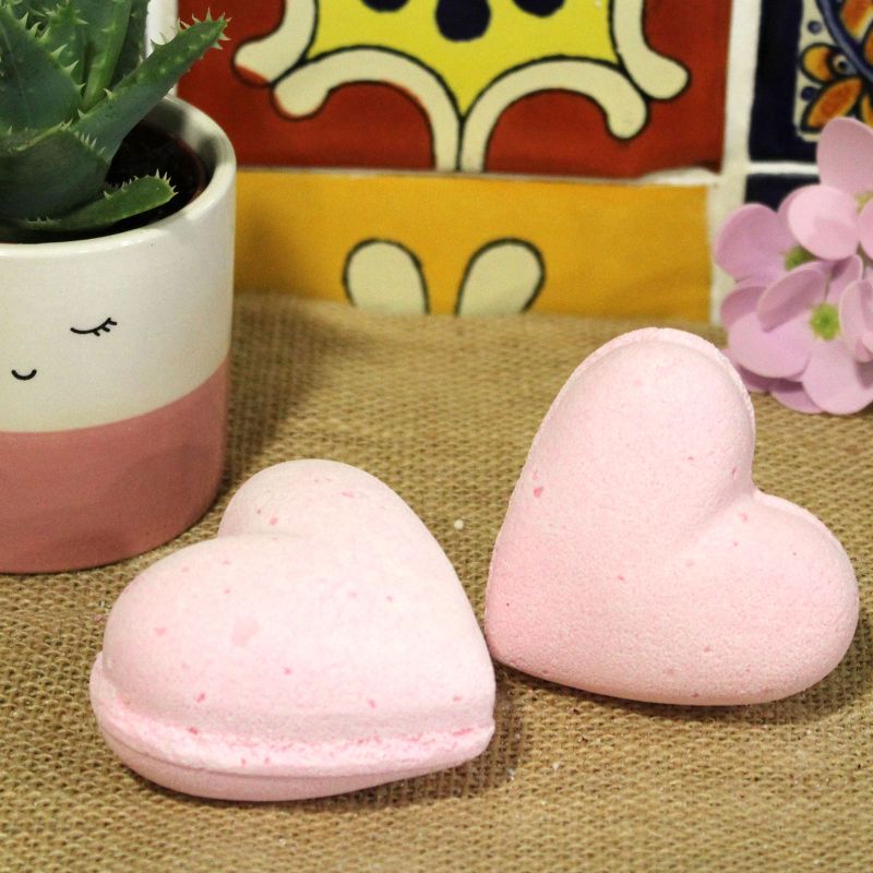 Bombe de Bain en Coeur70g - Chewing-gum