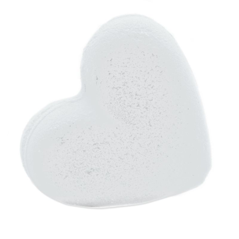 Bombe de Bain en Coeur 70g - Noix de Coco