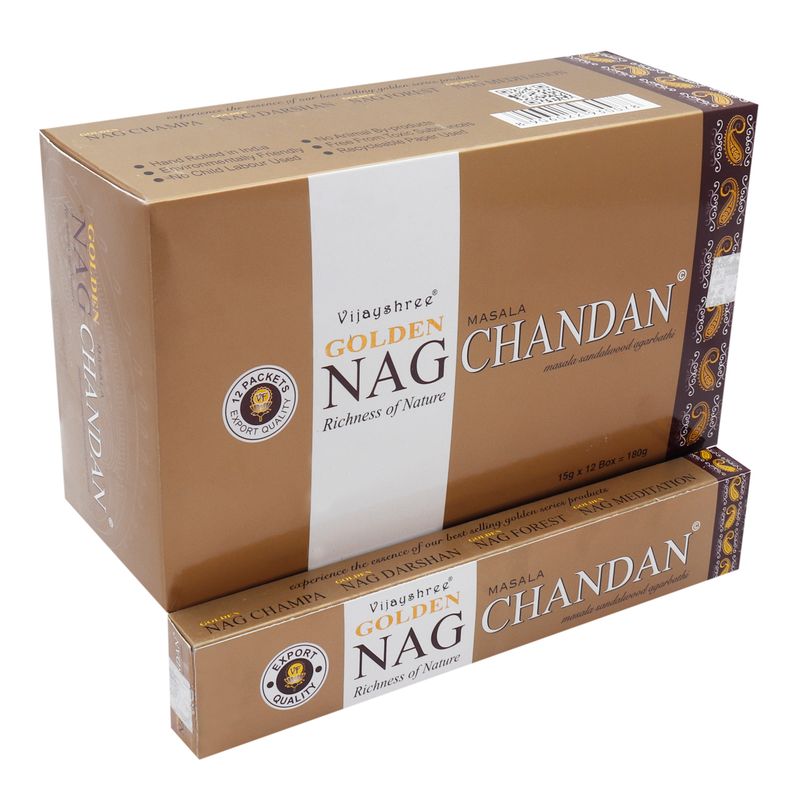 15g Golden NagChampa - Chandan