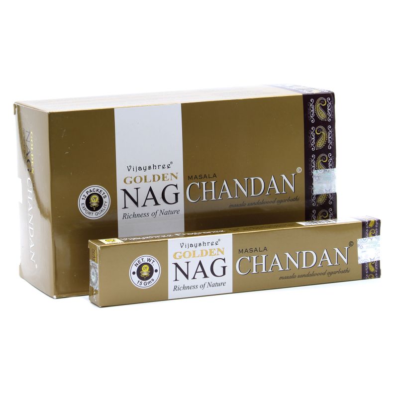 15g Golden NagChampa - Chandan
