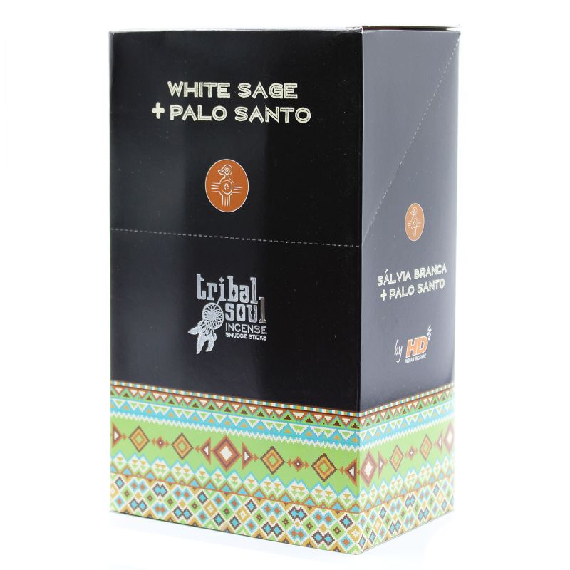 Encens âme tribale - Sauge Blanche + Palo Santo