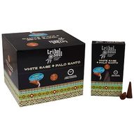 Cones Percés Encens Âme Tribale - Sauge Blanche + Palo Santo