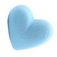 Bombe de Bain en Coeur 70g - Talc de Bébé