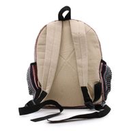 Petit Sac à Dos en Chanvre - Style Zig Zag Zips