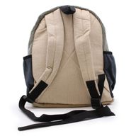 Petit Sac à Dos en Chanvre - Style Corde et Poches