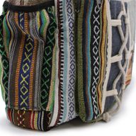 Grand Sac à Dos en Chanvre - Style Corde et Poches