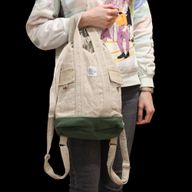 Sac à Dos pour Ordinateur Portable - Chanvre et Coton