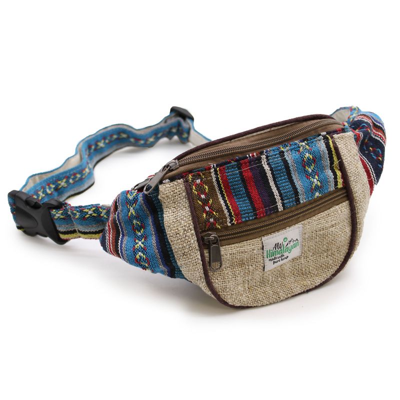 Sac Banane - Chanvre et Coton Design Aléatoire
