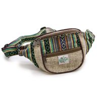Sac Banane - Chanvre et Coton Design Aléatoire