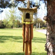 Mangeoires pour oiseaux - Carré avec carillons 49x15cm