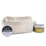 Trousse de Toilette en Coton Naturel 10 oz - Carré Classique