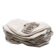 Trousse de Toilette en Coton Naturel 10 oz - Demi Lune