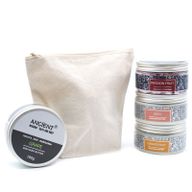 Trousse de Toilette en Coton Naturel 10 oz - Pochette Moyenne