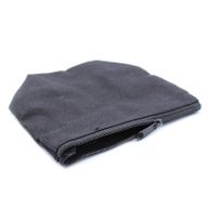 Trousse de Toilette en Coton Noir 10 oz - Demi Lune